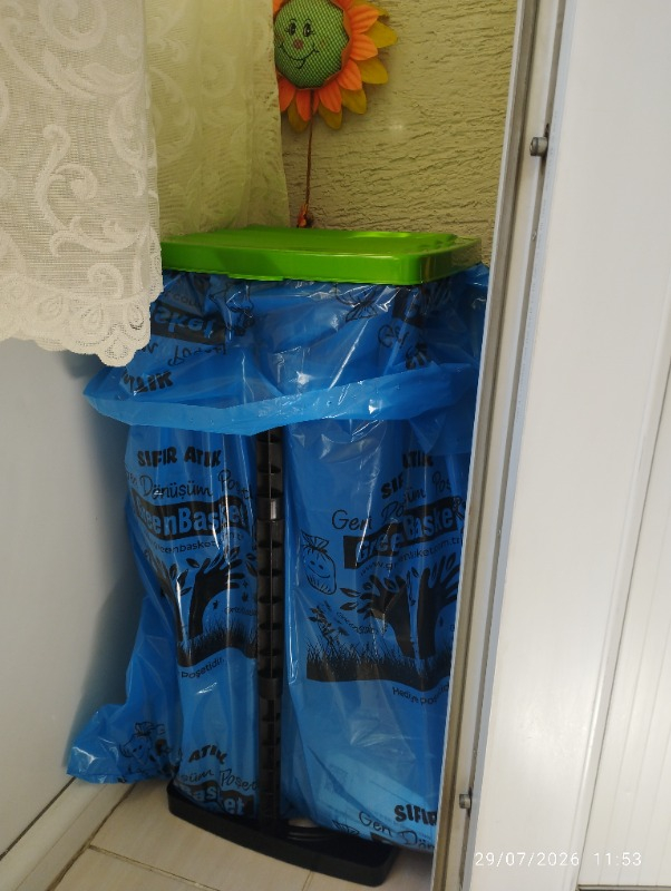 Green Basket Geri Dönüşüm Torba Standı