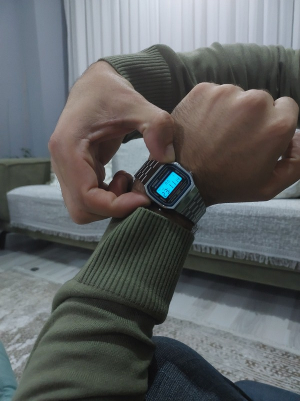Casio RETRO A168WA-1WDF Kol Saati