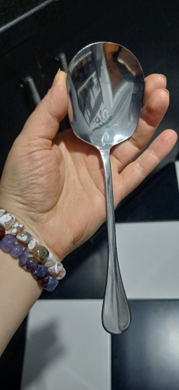 Multiamo Çelik 21 cm 2 Adet  Servis Kaşığı / Sunum Kaşığı