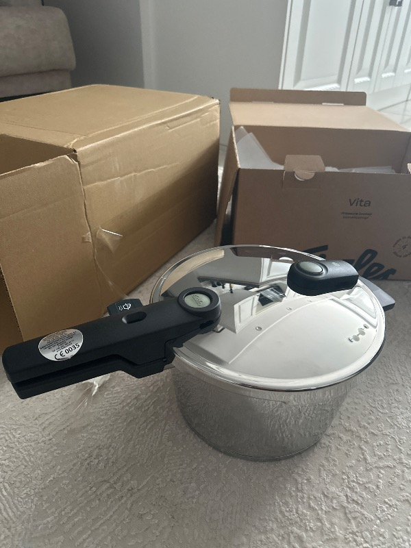 Fissler Vitaquick Elemental Düdüklü Tencere 4,5 Litre