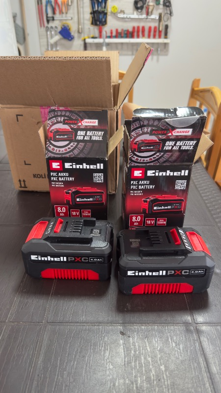 Einhell 18V 5-8 Ah Multi-Ah Pxc Plus, Akü