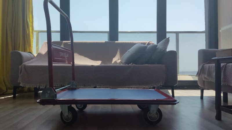 Erkuşlar 300KG Paket Taşıma Arabası