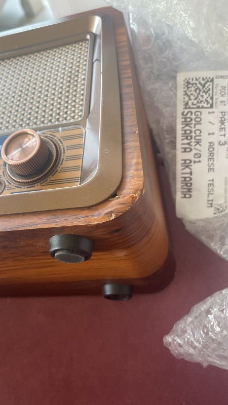Everton RT-810 Nostaljik Bluetooth Radyo