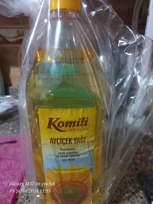 Komili Ayçiçek Yağı 2 lt