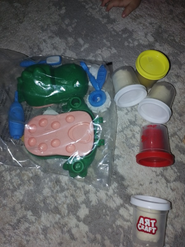 Art Craft Dino Dişçi Hamur Set