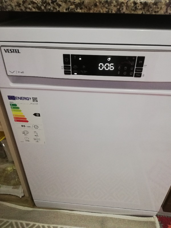 Vestel BM 4212 WIFI 4 Programlı Bulaşık Makinesi
