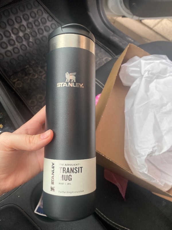 Stanley  The Aerolight 0.60 Litre Termos Bardak Siyah Renk