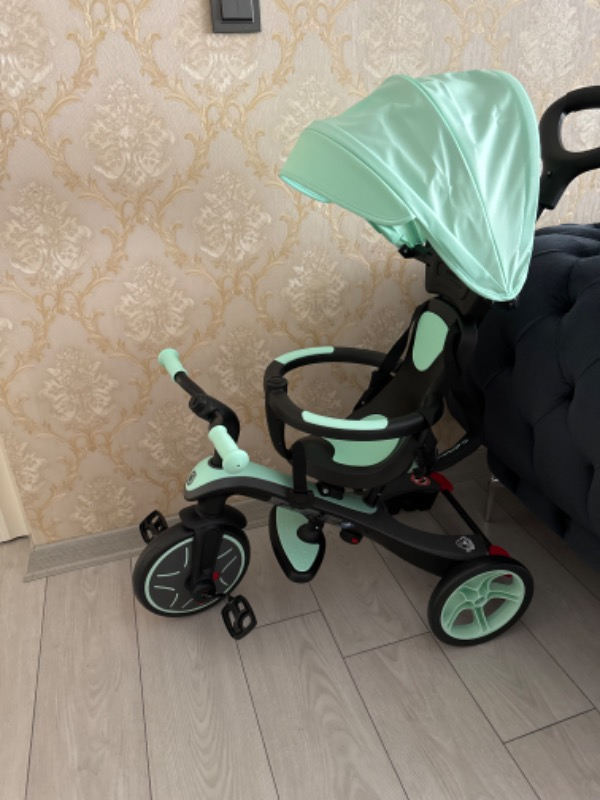 Globber Explorer 4in1 Trike Bisiklet - Mint Yeşili