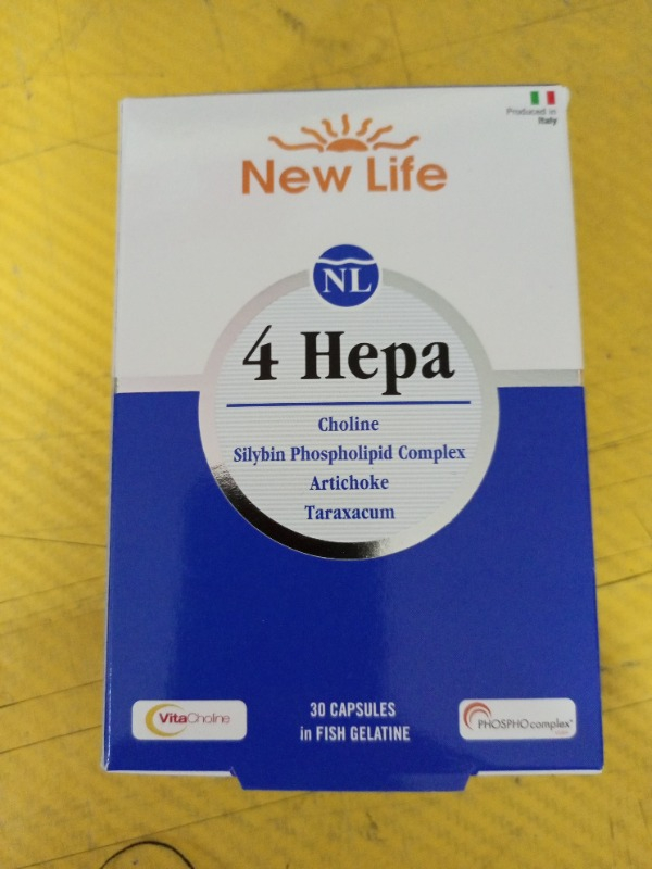 New Life 4 Hepa 30 Yumuşak Kapsül 2 Kutu