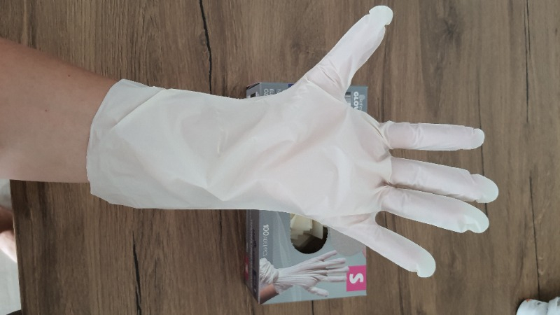 Reflex Pudrasız Tek Kullanımlık Beyaz Flex Eldiven S Beden 100'LÜ