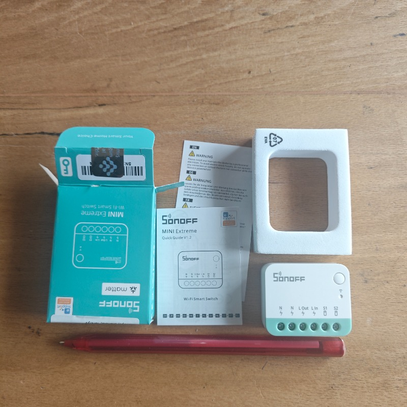 Sonoff Mini R4 Matter Akıllı Röle