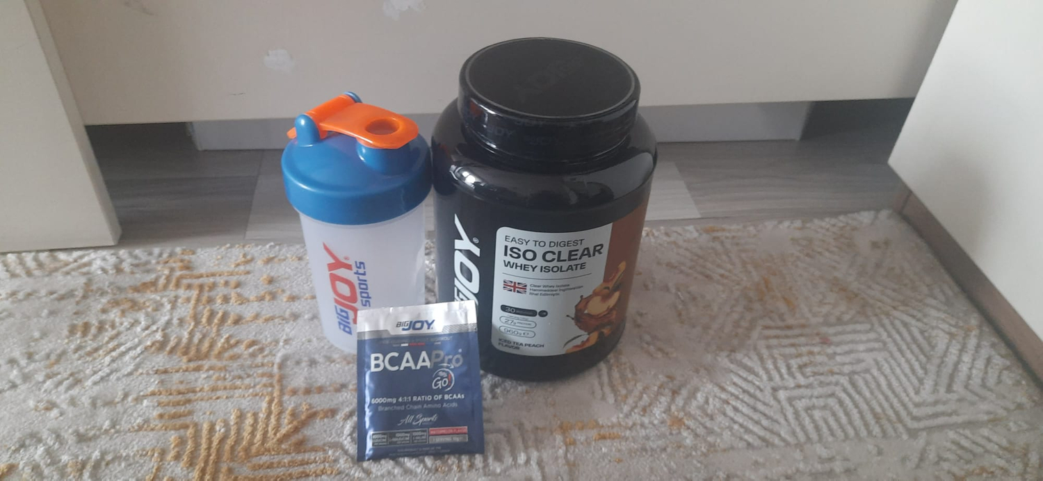 Bigjoy Iso Clear Whey Isolate Ice Tea Şeftali Aromalı 960g