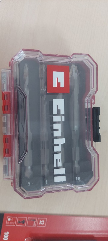 Orijinal Einhell XS-CASE 4 Parça Karbür Fayans Matkap Ucu Seti (Takım Çeliğinden Üretilmiştir, Özel Taşlanmış Karbür Plaka, Merkezleme Ucu, E 6.3 Sap, Saklama Kutusu Dahil) - 49051404