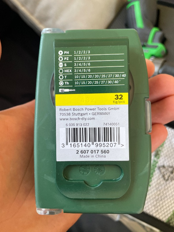 Bosch 32 Parça Vidalama Seti