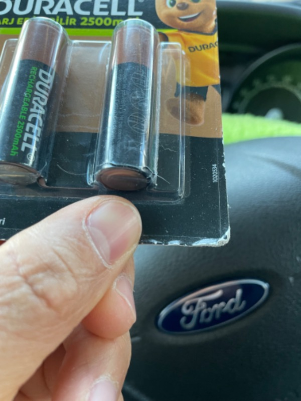 Duracell Şarj Edilebilir AA Kalem Pil 2500 Mah 4'Lü Paket