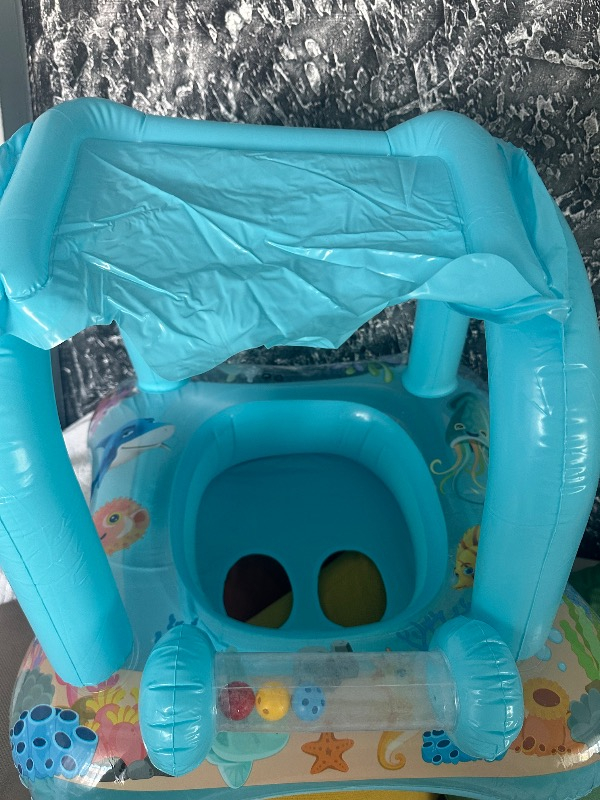 Float Gölgelikli Bebek Simidi