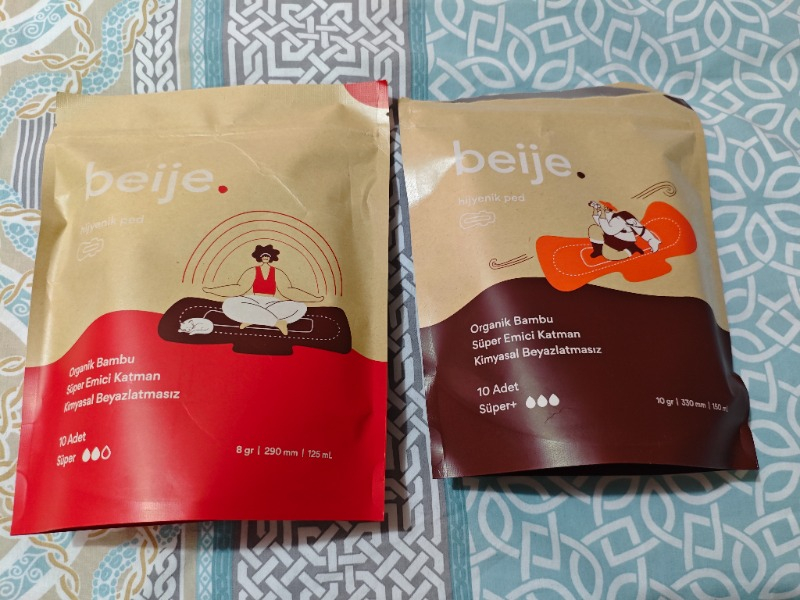 beije Deneme Paketi (2Süper+, 3Süper, 4Std, 2Süper Günlük, 2Günlük, 1Tanga Günlük Ped ve 1Std Tampon)