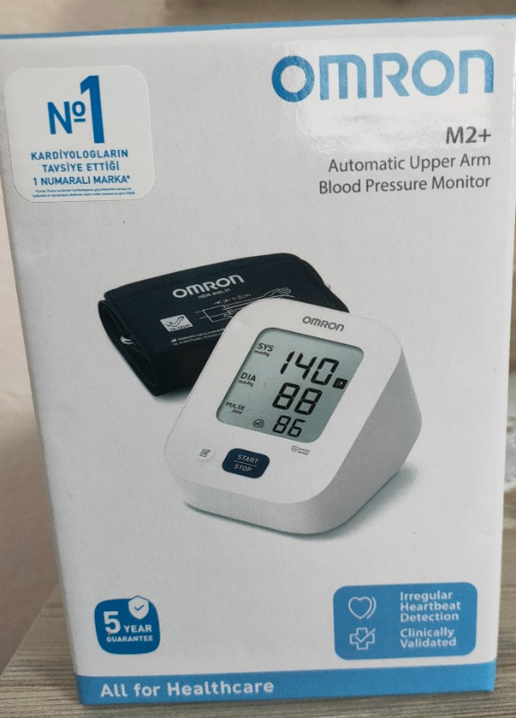 Omron M2+ Digital Koldan Ölçer Tansiyon Aleti