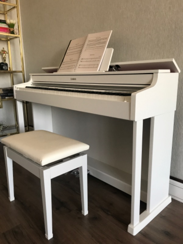 Casio AP-470 Dijital Piyano (Mat Beyaz)