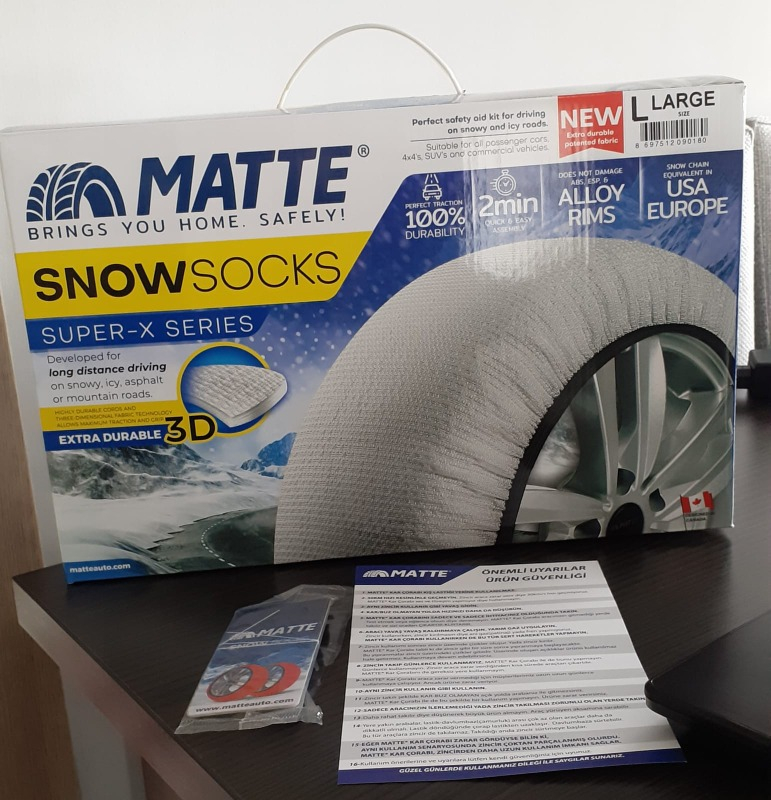 Matte Kar Çorabı - Superx Series