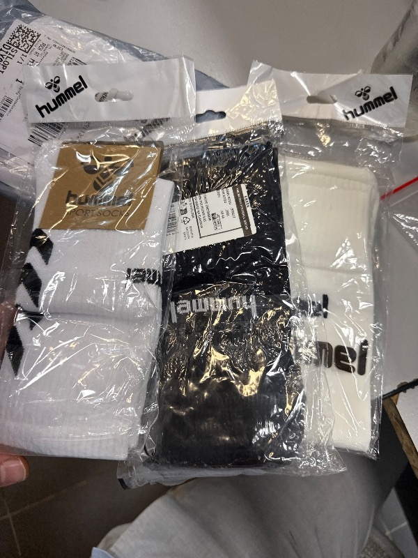 Hummel Maxi Kısa Antrenman Çorabı-3 Renk Beyaz