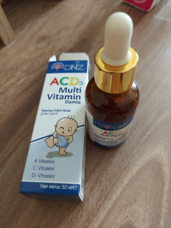Dnz Acd3 Multi Vitamin Damla 30 ml
