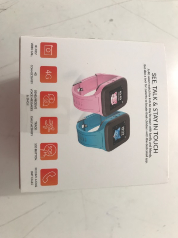 TCL MT40X Movetime Family Watch 4G Akıllı Çocuk Saati - Pembe