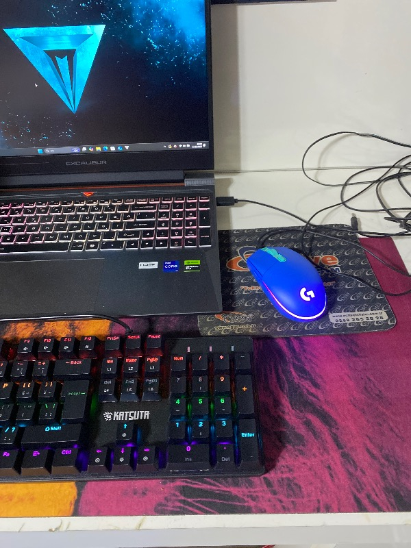 Logitech 910-005824 G102 LightSync Mavi 8000DPI 6 Tuş Optik RGB Mavi Kablolu Gaming (Oyuncu) Mouse