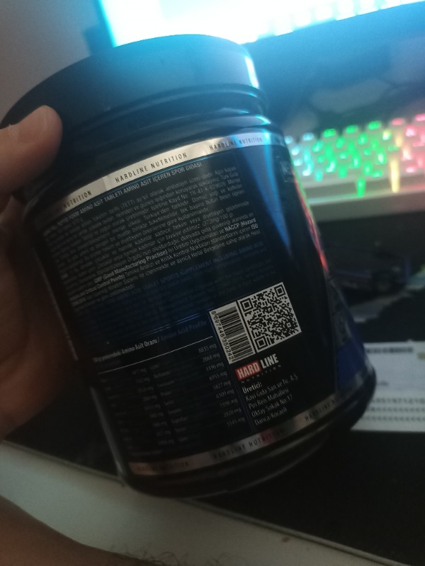 Hardline Nutrition Amino Full 300 Tablet Kompleks Amino Asit