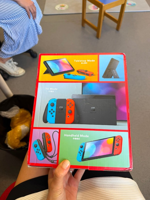 Nintendo Switch Oled Oyun Konsolu Kırmızı-Mavi - G