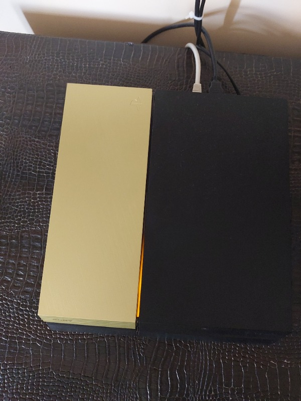 Sony PS4 Custom Faceplate Kapak Altın
