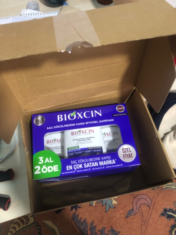 Bioxcin Siyah Sarımsak Şampuanı 3 al 2 öde (3x300ml)
