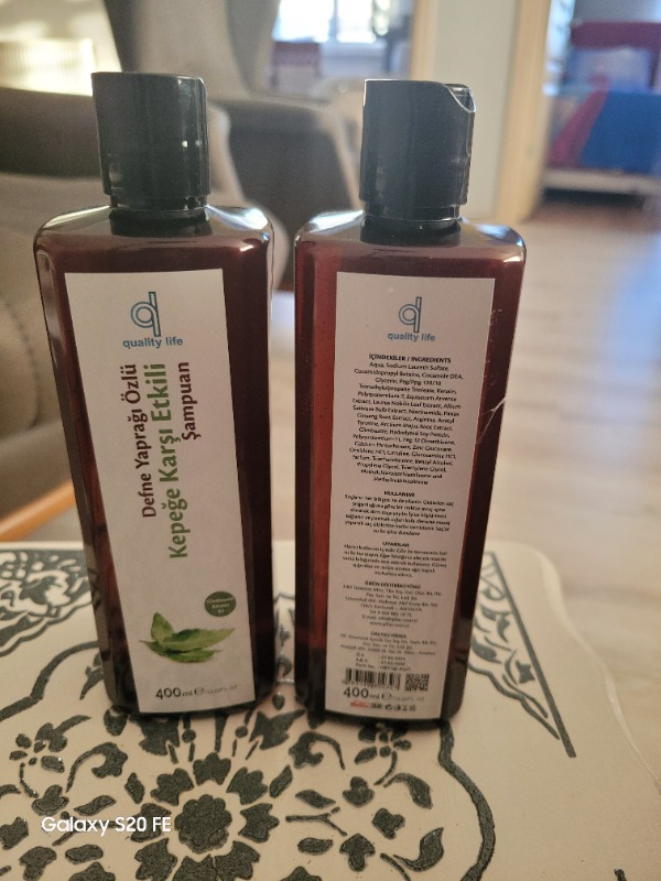 Ql Kepek Karşıtı Parabensiz Şampuan 400 ml