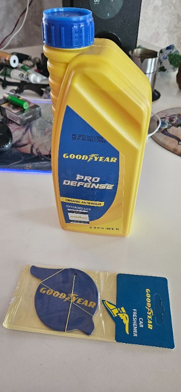 GOODYEAR KIRMIZI ORGANİK ANTİFRİZ -56 °C 1 LT