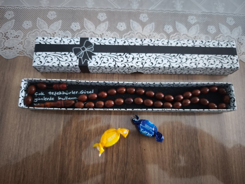 KENZİDAR KUKA TESBİH ARPA KESİM 8x11 MM.