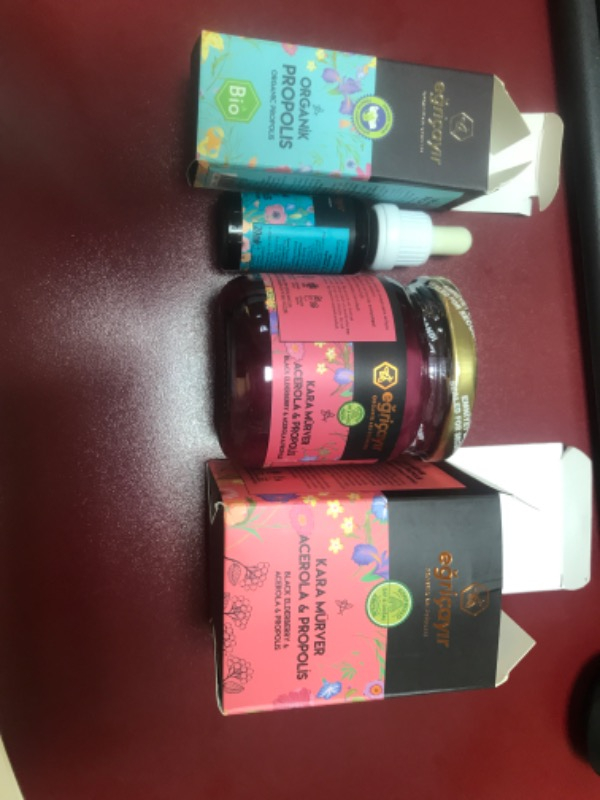 Eğriçayır Kara Mürver + Acerola + Propolis + Ham Bal 225G