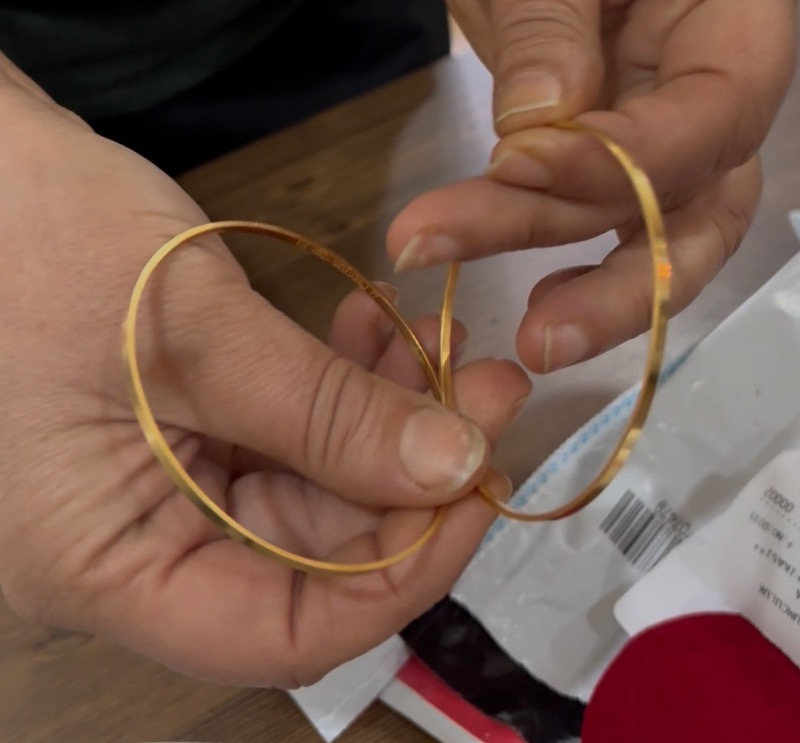 Ahlatcı 8 gr 22 Ayar 2mm Kibrit Çöpü Bilezik