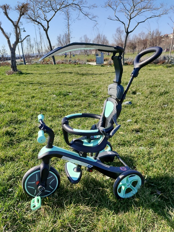 Globber Explorer 4in1 Trike Bisiklet - Mint Yeşili