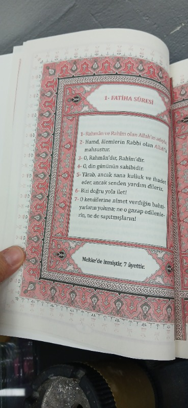 Kuranı Kerim Metinsiz Yüce Meali Orta Boy Karton Kapak- Elmalılı Hamdi Yazır