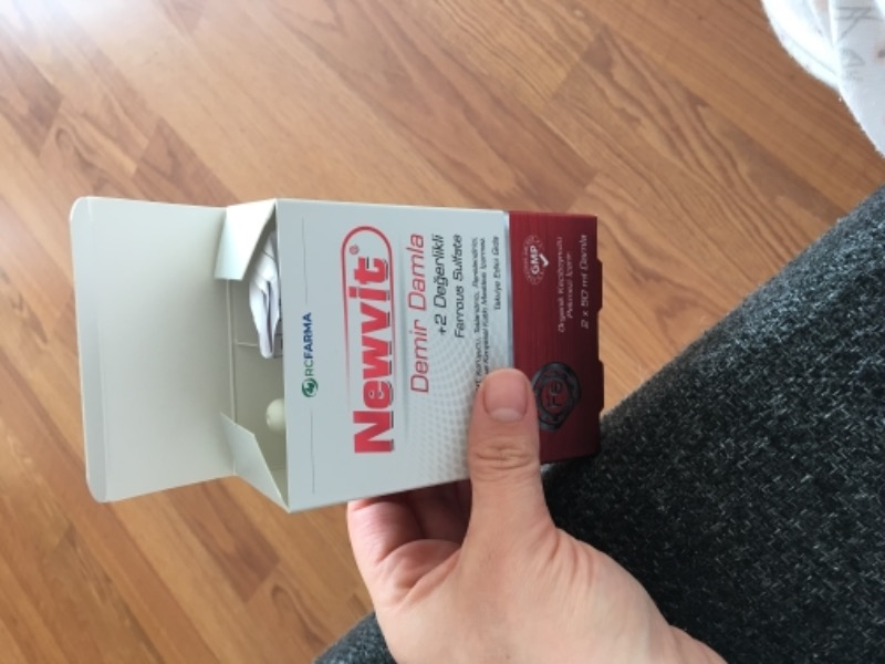 Newvit Demir Damla 2X50 ml