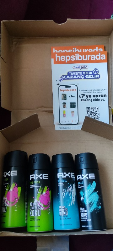 Axe  Erkek Deodorant & Bodyspray  Apollo 48 Saat Etkileyici Koku 150 ML