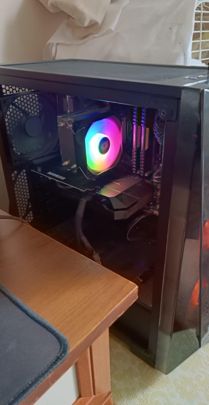 Snowman M200 2 Bakır Borulu Cpu Soğutucu Fan Rainbow