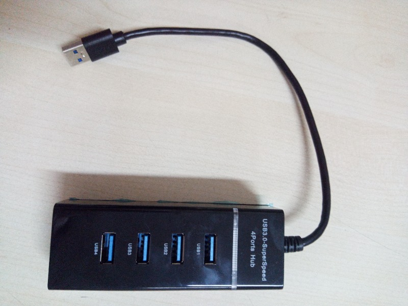 Alfais 4360 4 Port USB 3.0 Hub Switch Çoklayıcı Çoğaltıcı Adaptör