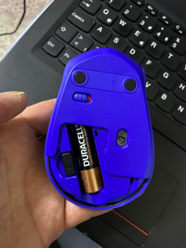 Logitech M330 Sessiz Kablosuz Optik Mouse - Mavi