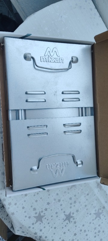 Mizan Galvaniz Katlanır Mangal (KUTULU) portatif mangal