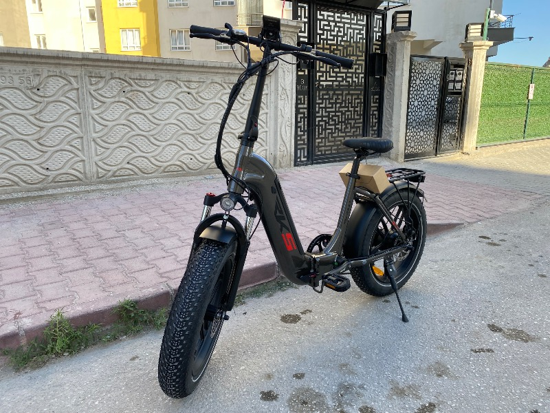 RKS RV10 ANTRASİT ELEKTRİKLİ BİSİKLET