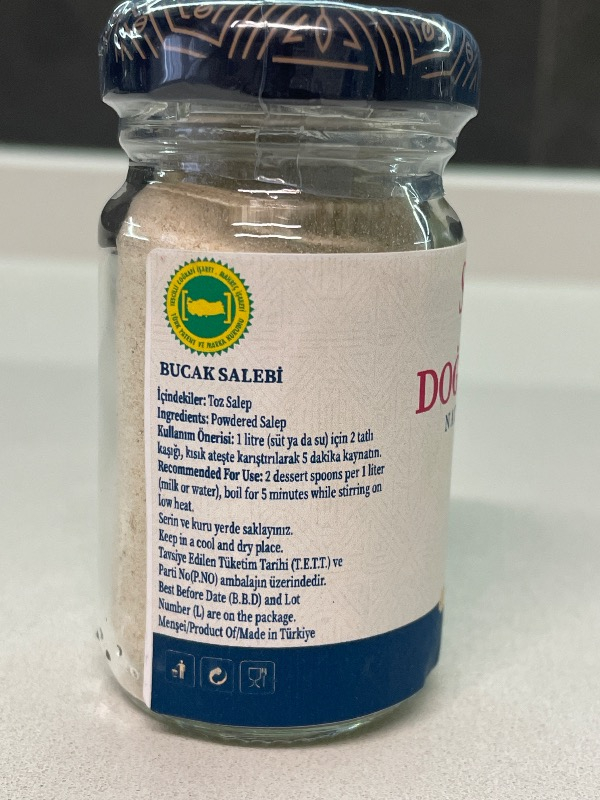 Bercekız Servet Şekerleme Servet Saf Salep 35 gr