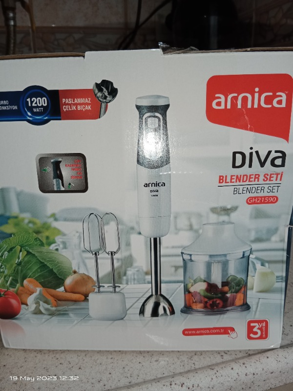 Arnica Diva GH21590 1200 W Blender Seti