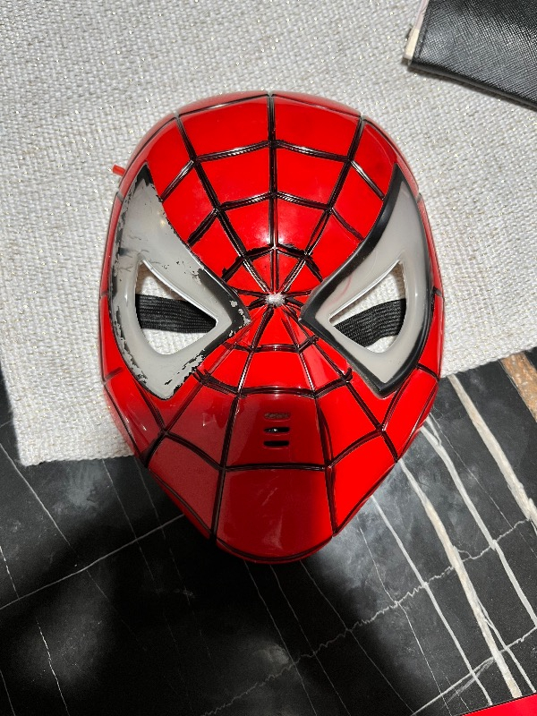 Boncuk Avm Işıklı Örümcek Adam Maskesi Spiderman Maskesi