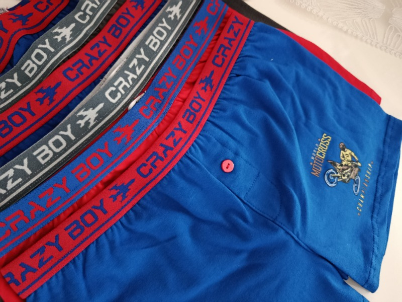 Tutku Erkek Çocuk Elastan Baskılı Boxer 6'lı Paket